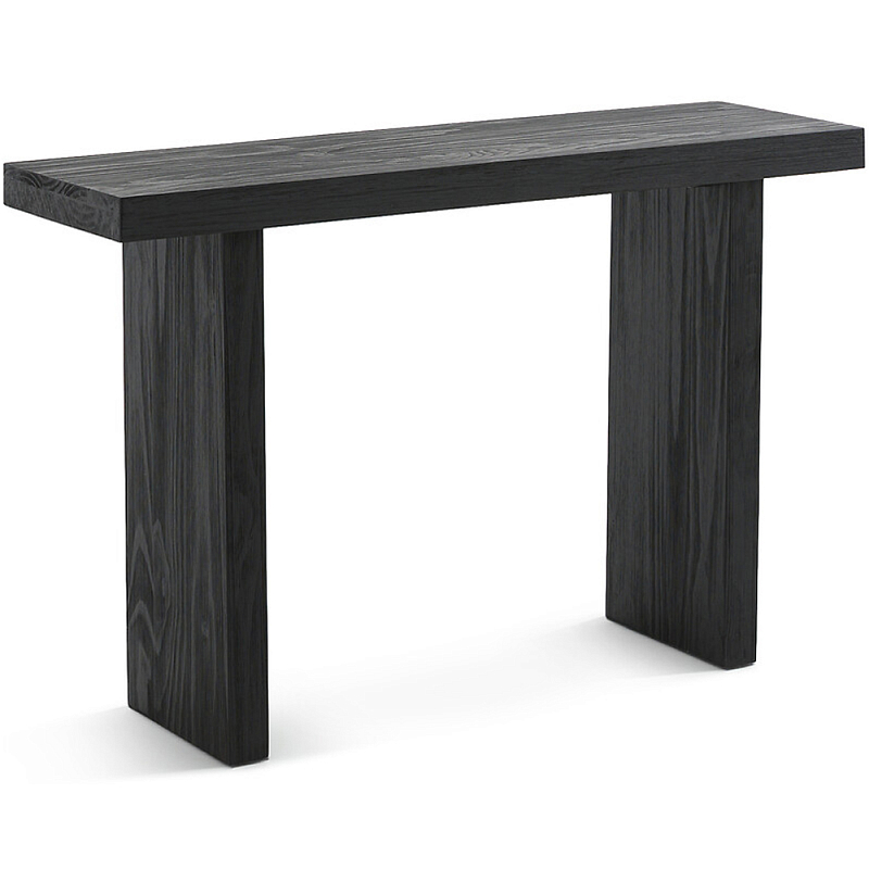 Консоль из массива сосны Morino Console Table Черный Консоль из массива сосны Morino Console Table Черный в Брянске | Loft Concept