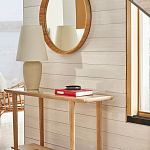 Зеркало круглое в раме из ротанга Wickerwork варинант исполнения - 5 | Loft Concept в Брянске