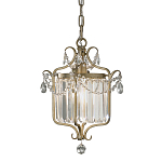 Люстра подвесная со стеклянными подвесками Feiss варинант исполнения - 1 | Loft Concept в Брянске