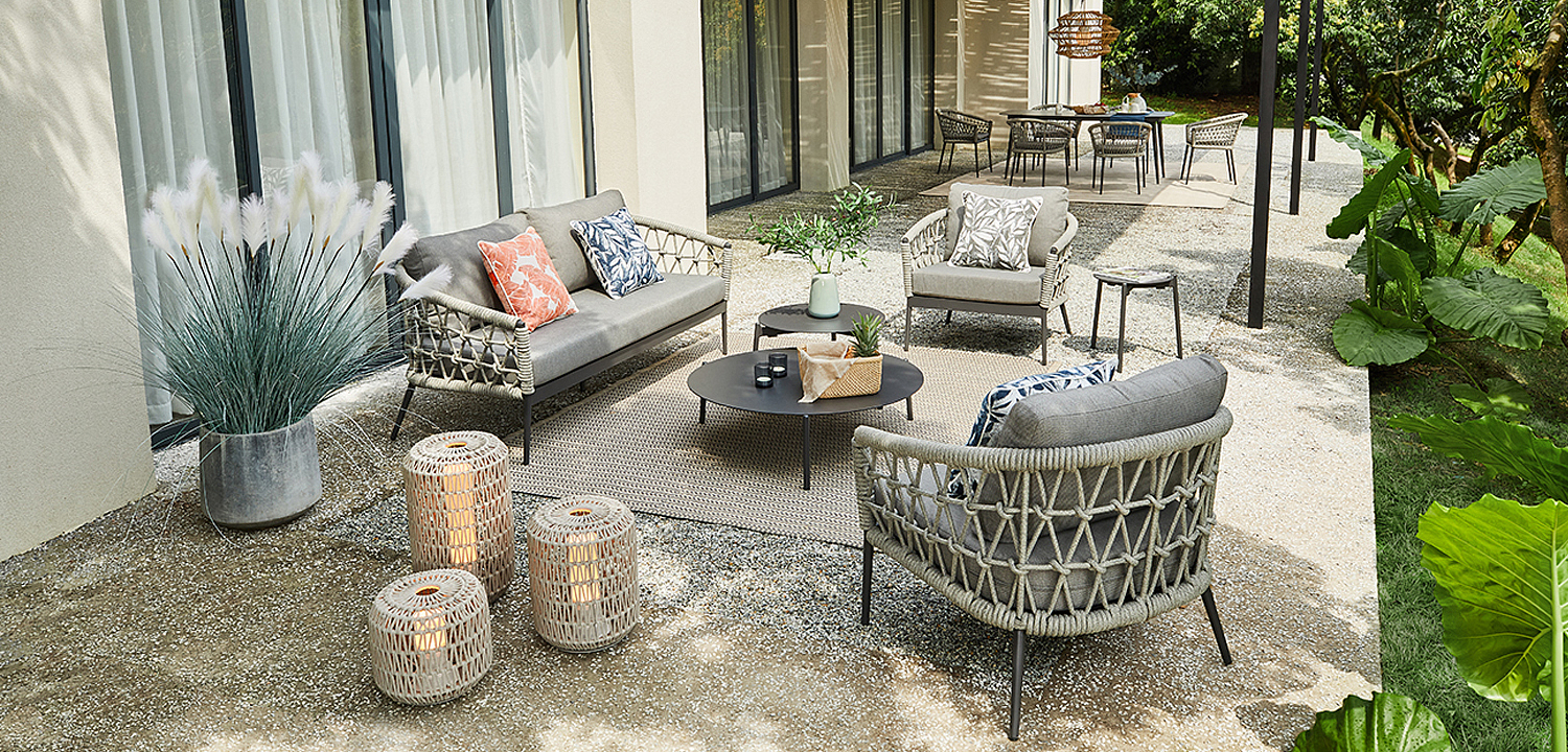 Уличный диван Niels Outdoor Sofa Уличный диван Niels Outdoor Sofa - Loft-Concept в Брянске