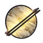 Бра круглое Sun Lighting 1 варинант исполнения - 1 | Loft Concept в Брянске