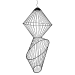 Подвесной светильник из металла Figured Beam варинант исполнения - 1 | Loft Concept в Брянске