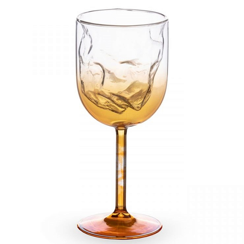Бокал Seletti Meteorite Wine Янтарный Бокал Seletti Meteorite Wine Янтарный в Брянске | Loft Concept