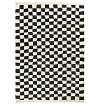 Ковер с шахматным принтом Chess Layout с эффектом шерсти варинант исполнения - 3 | Loft Concept в Брянске