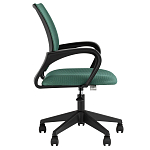 Офисное кресло с основанием из черного пластика Desk chairs Green варинант исполнения - 3 | Loft Concept в Брянске