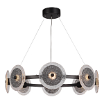 Люстра с плафонами из фактурного двойного стекла Heterochromia варинант исполнения - 4 | Loft Concept в Брянске