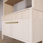 Стеллаж Primo с ящиками Светлый дуб  варинант исполнения - 4 | Loft Concept в Брянске