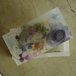 Шкатулка из эпоксидной смолы с цветами белая Epoxy Resin Rectangular Box White варинант исполнения - 2 | Loft Concept в Брянске