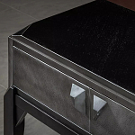 Консоль прямоугольная серая с 4-мя выдвижными ящиками Grany варинант исполнения - 5 | Loft Concept в Брянске