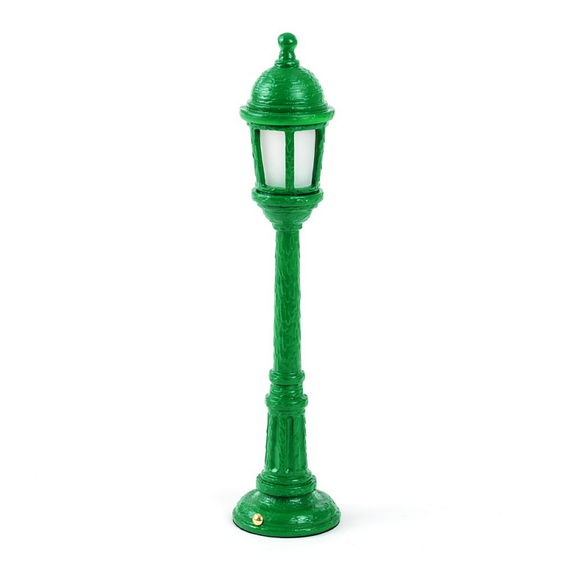 Настольная лампа Seletti Street Lamp Dining Green Зеленый Настольная лампа Seletti Street Lamp Dining Green Зеленый в Брянске | Loft Concept