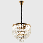 Люстра с прямоугольными хрустальными подвесками Lunet Crystal Rectangulars Chandelier 6 варинант исполнения - 3 | Loft Concept в Брянске