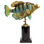 Статуэтка из фарфора в форме рыбы SEA Porcelain and Bronze варинант исполнения - 3 | Loft Concept в Брянске