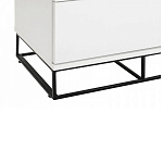 Комод белый с 3-мя ящиками Strict Lines  варинант исполнения - 4 | Loft Concept в Брянске