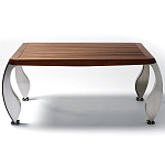 Дизайнерский раздвижной обеденный стол Poltronova Split Dining Table варинант исполнения - 3 | Loft Concept в Брянске