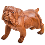 Статуэтка деревянная в виде собаки Balinese Dog 2 варинант исполнения - 1 | Loft Concept в Брянске