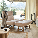 Кресло с обивкой букле Lino White  Boucle Armchair варинант исполнения - 8 | Loft Concept в Брянске