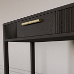 Элегантная Консоль Primo с выдвижным ящиком Темный орех варинант исполнения - 3 | Loft Concept в Брянске