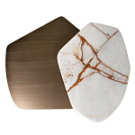 Столик журнальный Promontory с мрамором варинант исполнения - 2 | Loft Concept в Брянске