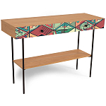 Консоль с принтом на ящиках Elise Console Table варинант исполнения - 11 | Loft Concept в Брянске