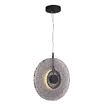 Подвесной светильник из дымчатого фактурного двойного стекла Heterochromia варинант исполнения - 3 | Loft Concept в Брянске