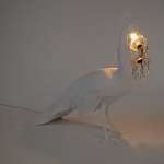 Напольный светильник Seletti Peacock варинант исполнения - 5 | Loft Concept в Брянске