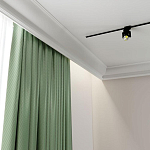 Гладкий карниз KT-01 варинант исполнения - 2 | Loft Concept в Брянске