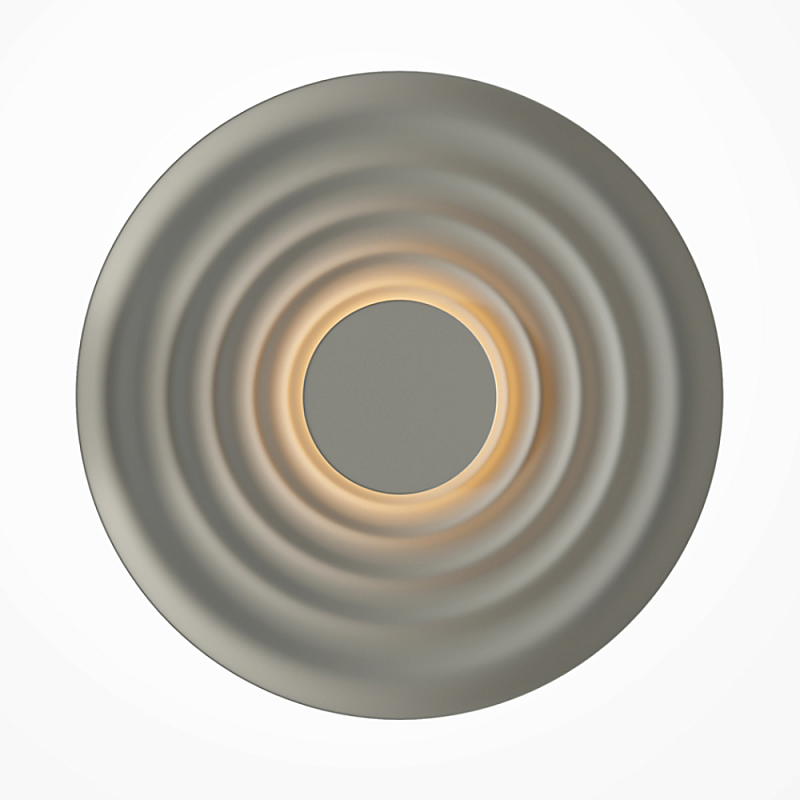 Бра круглое Soft Halo серый Серый в Брянске | Loft Concept 