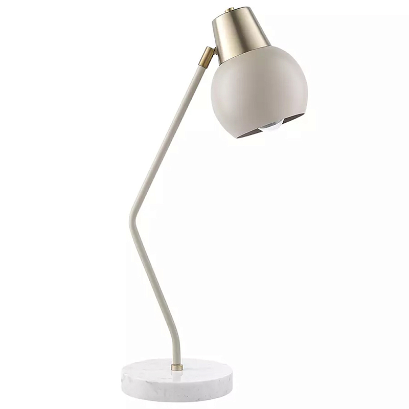 Настольная лампа с регулируемым плафоном Adjustable Lamp Бежевый Сливовый Настольная лампа с регулируемым плафоном Adjustable Lamp Бежевый Сливовый в Брянске | Loft Concept