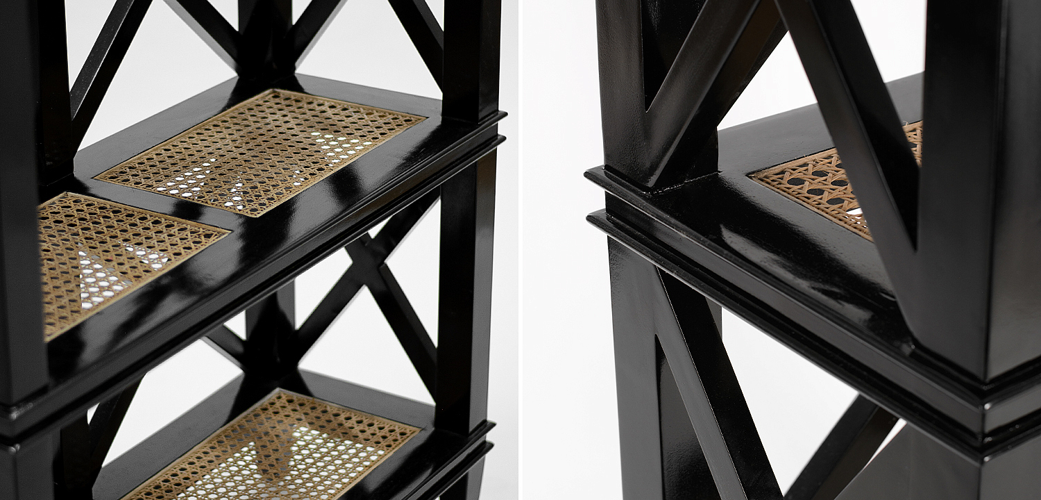 Стеллаж Jacqueline Wicker Shelves Стеллаж Jacqueline Wicker Shelves - Loft-Concept в Брянске