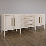 Большая VT-тумба Primo шпон Светлый дуб варинант исполнения - 3 | Loft Concept в Брянске