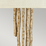 Бра с белым абажуром и элементами в виде натуральных веток Hinkley варинант исполнения - 3 | Loft Concept в Брянске