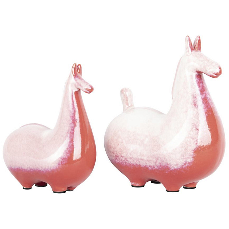 Статуэтка фигурная Cute horse Красный Зеленый Статуэтка фигурная Cute horse Красный Зеленый в Брянске | Loft Concept
