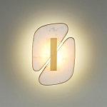 Бра с мраморными вставками Marble Plates варинант исполнения - 3 | Loft Concept в Брянске