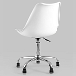 Офисный стул на металлическом основании EGGERY White варинант исполнения - 6 | Loft Concept в Брянске