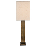 Настольная лампа с корпусом в форме кольца и прямоугольным абажуром French Ring варинант исполнения - 4 | Loft Concept в Брянске