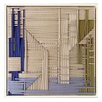 Аксессуар Геометрическая абстракция Figurative Beige Wall Hangings варинант исполнения - 2 | Loft Concept в Брянске