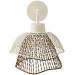 Бра с сетчатым металлическим абажуром Beige Gold Mesh Lampshade варинант исполнения - 2 | Loft Concept в Брянске