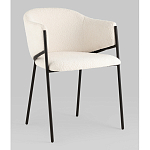 Стул Brace букле белый варинант исполнения - 1 | Loft Concept в Брянске