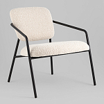 Кресло лаунж Rooney букле белый варинант исполнения - 1 | Loft Concept в Брянске