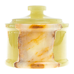 Сахарница из натурального камня Оникс Stone Sugar Bowls варинант исполнения - 5 | Loft Concept в Брянске