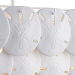 Люстра овальной формы с белыми подвесными элементами White Natural Lines варинант исполнения - 2 | Loft Concept в Брянске