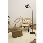 Торшер с плафоном в форме купола в сочетании черного и золотистого цвета Minimalist Execution варинант исполнения - 4 | Loft Concept в Брянске