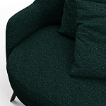 Мебельная ткань Шенилл темно-зеленый цвет 138 см T4-36 варинант исполнения - 12 | Loft Concept в Брянске