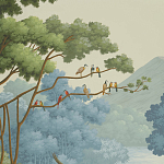 Обои ручная роспись African Savannah Eden варинант исполнения - 2 | Loft Concept в Брянске