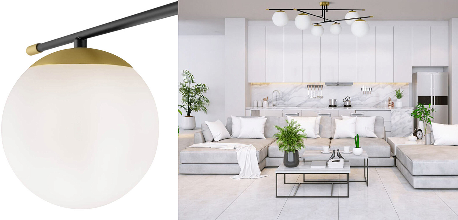 Потолочный светильник Spike Balls Hanging Lamp Потолочный светильник Spike Balls Hanging Lamp - Loft-Concept в Брянске