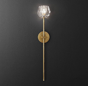 Бра Boule de Cristal Long Sconce Brass