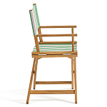 Кресло режиссерское из акации и ткани Geneva варинант исполнения - 3 | Loft Concept в Брянске