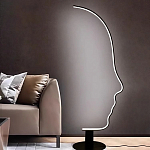 Напольный светильник Профиль Лица Face Contour варинант исполнения - 2 | Loft Concept в Брянске