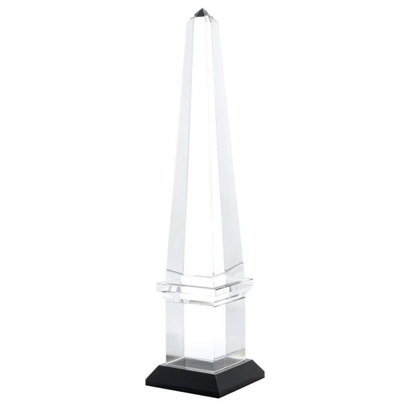 Аксессуар Obelisque Crystal Clear Black Прозрачное Стекло Аксессуар Obelisque Crystal Clear Black Прозрачное Стекло в Брянске | Loft Concept