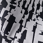 Мебельная ткань Жаккард черно-белый принт 145 см T2-126 варинант исполнения - 3 | Loft Concept в Брянске